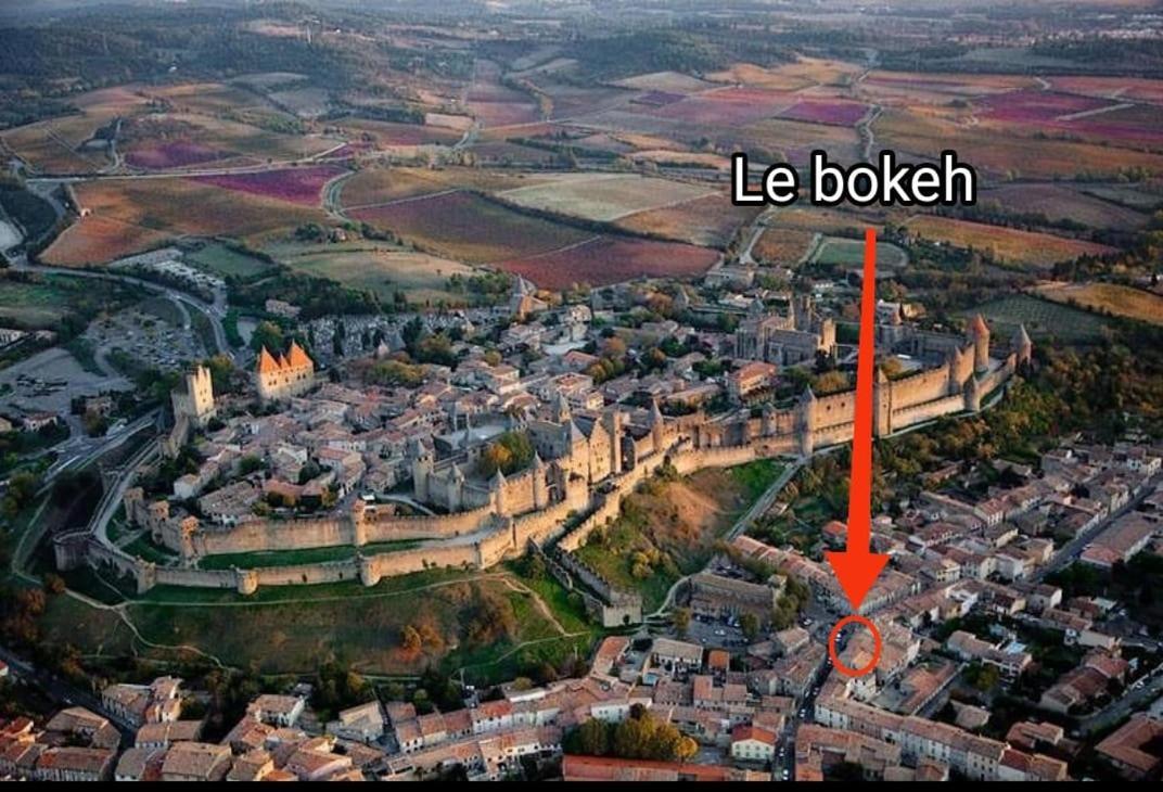 Le Bokeh - Face A La Cite Medievale Carcassone Exterior photo